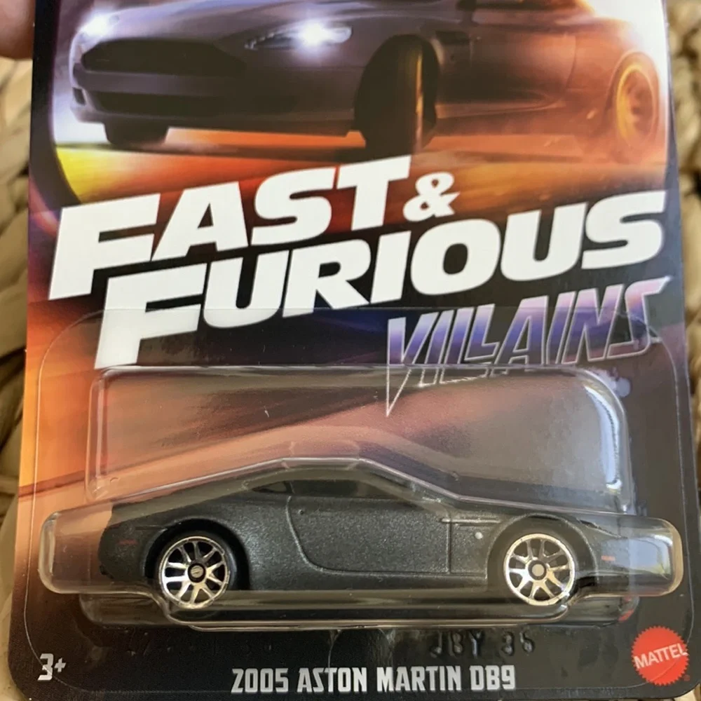 2005 Aston Martin DB9 Fast Furious Villains Hot Wheels Race Car Silver Edition 🆕
